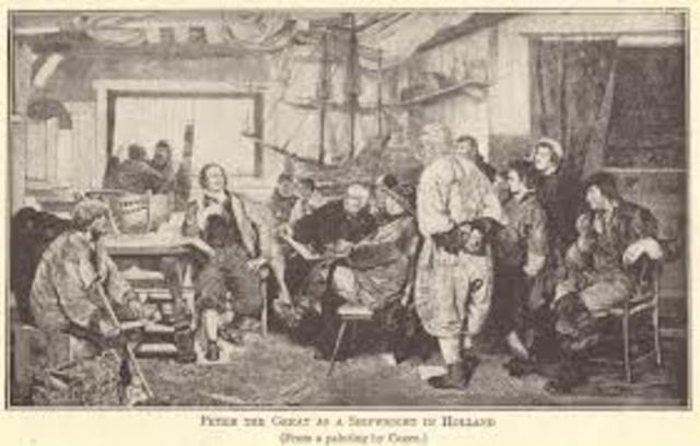 Peter The Great westernized Russia