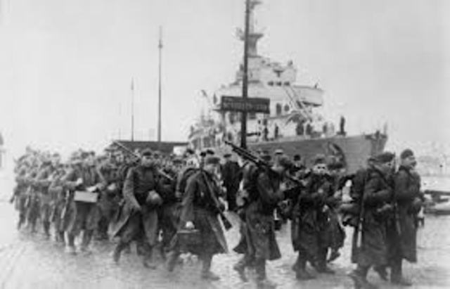 Germans invade Norway