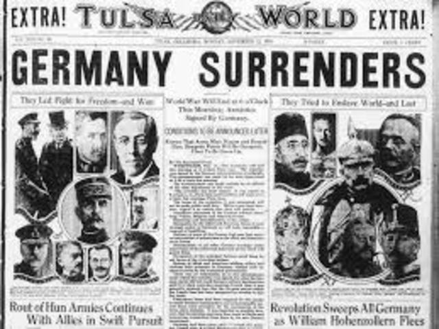 germany surrenders