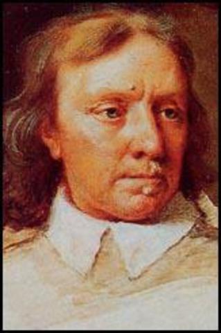 Cromwell Wins the English Civil war and executes Charles 1