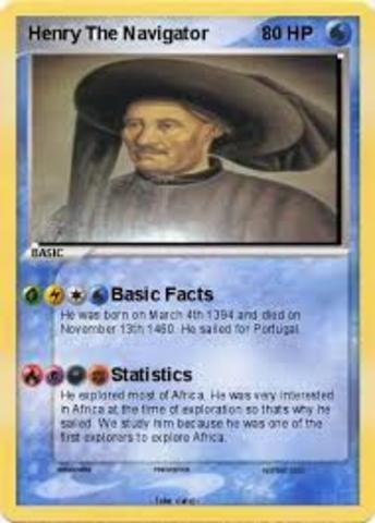 Prince Henry created the school of navigation.