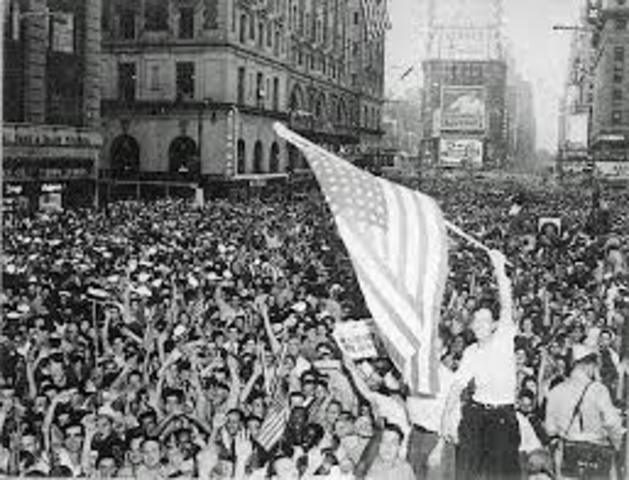 Japan Surrenders (VJ Day)