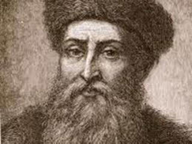 Johannes Gutenberg invented the printing press
