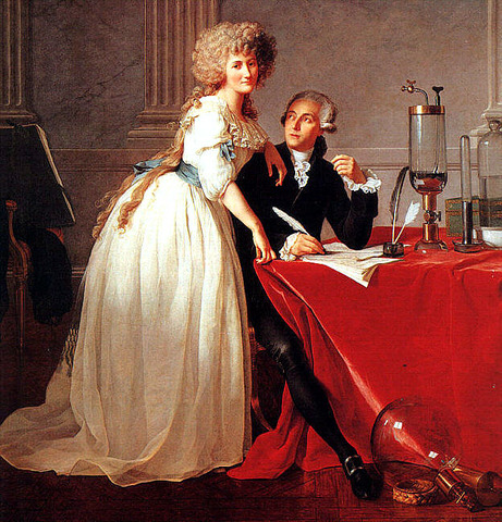 Married Marie-Anne Paulze Lavoiser
