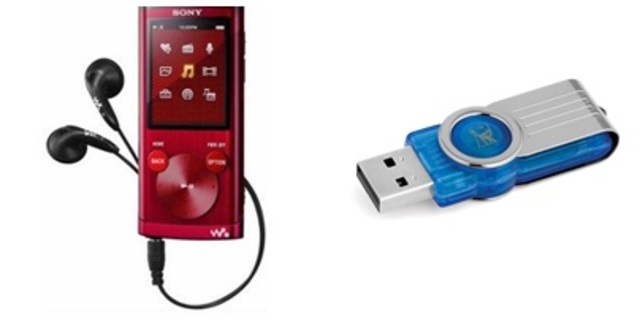 Llevo toda mi música en estos objetos