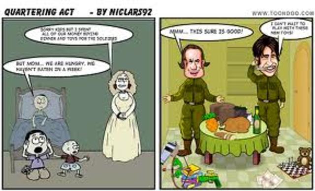 The Quartering Act of 1765