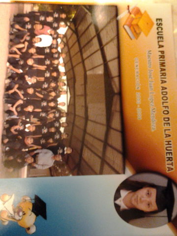 Me gradué de la primaria