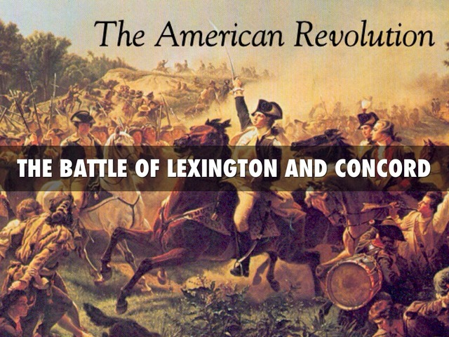 The Battle of Lexington and Concord