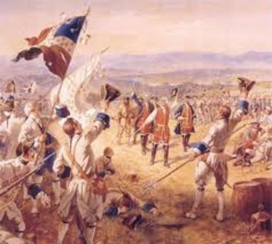 End of The Frensh and Indian War