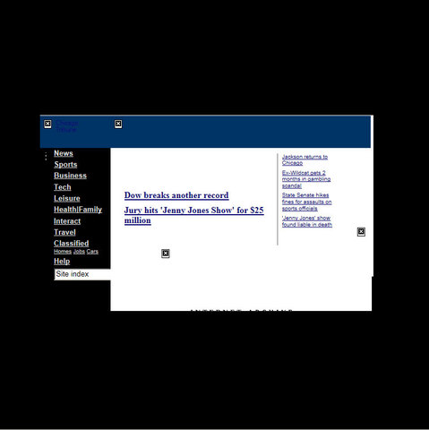 Chicago Tribune first snapshot