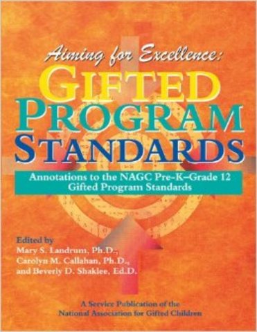 NAGC Pre-K-12 Publishes Gifted Standards