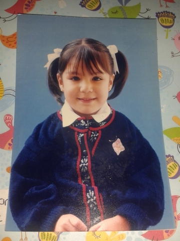 When she entered kindergarten