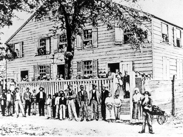 The first African American Baptist church