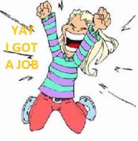 Maya started doing her mother's work