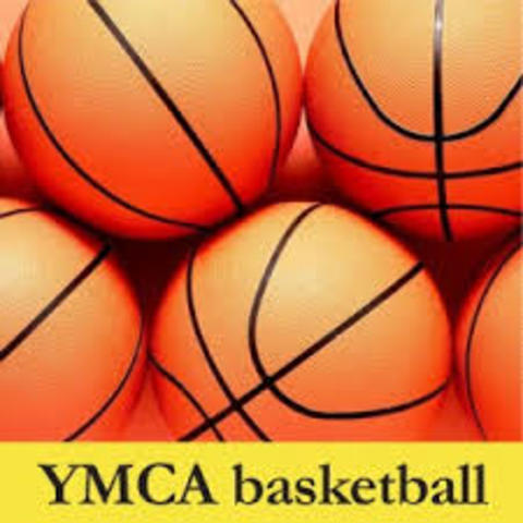 My dad sign me up for YMCA basketball.