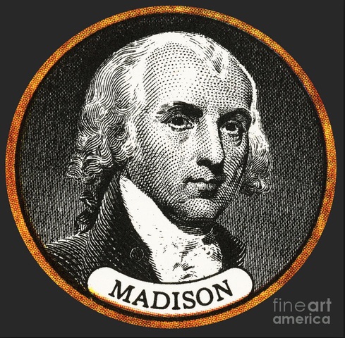 President Madison deal/cease atacks from France and Great Britan