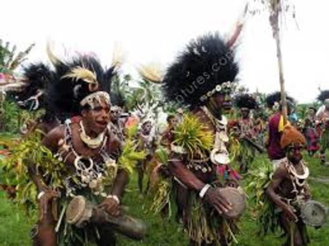 Wewak, meet the native tribes.