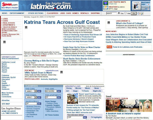 Hurricane Katrina (LA Times)