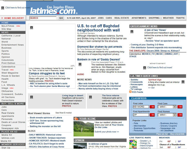 Virginia Tech shootings (LA Times)