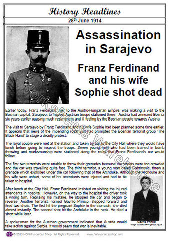 Assassination of Franz Ferdinand