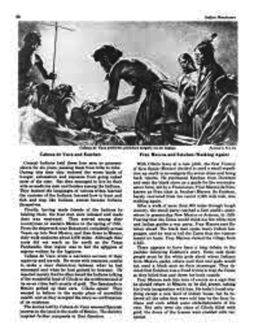 Fray Marcos and Esteban's Journey