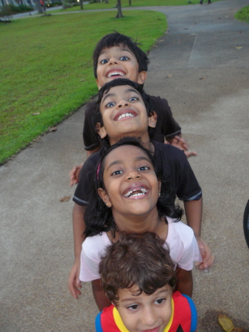 At Gardens by the Bay with my friends