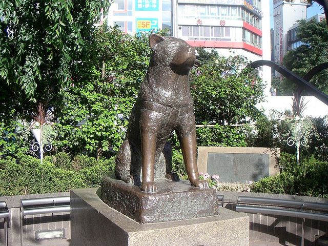 Creation of statue of Hachiko