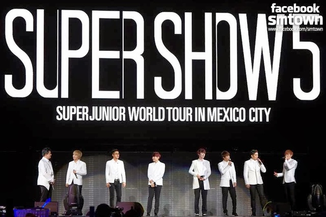 I attended with my best friends to the concert of super junior