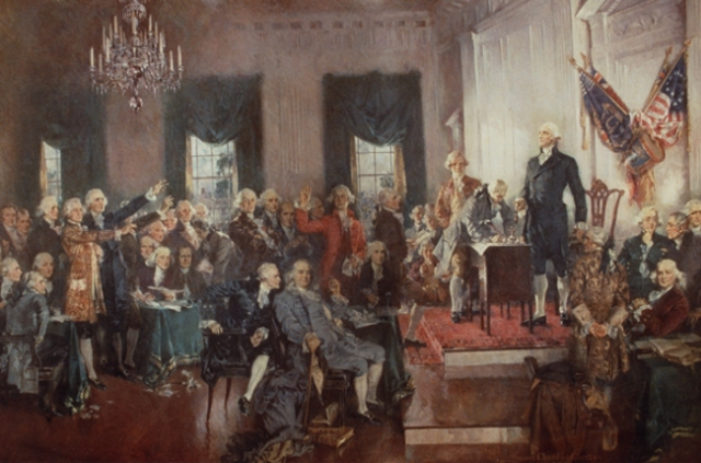 Writing of Constitution