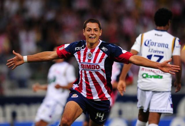 Chicharito is a scorer in the mexican league