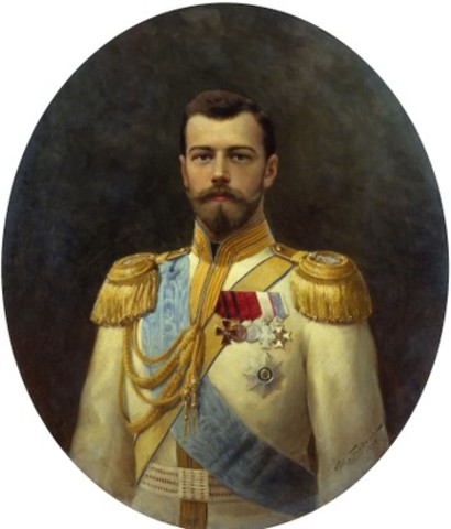Nicholas II becomes czar of Russia
