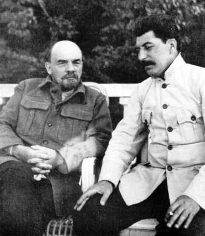 Vladimir Lenin dies and Josef Stalin becomes leader of the Soviet Union