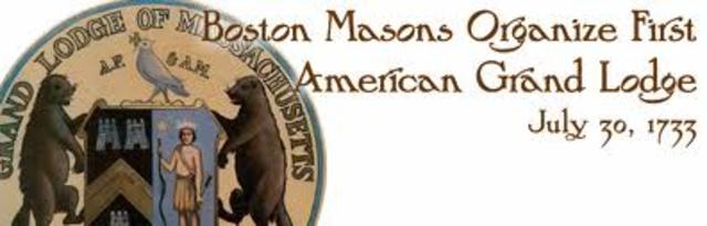 First Grand Lodge in America