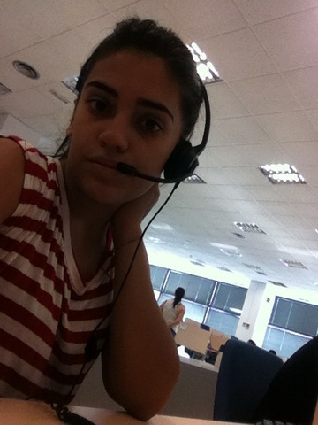 Primer trabajo de teleoperadora