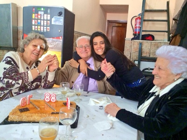 Cumpleaños especial de mis abuelos