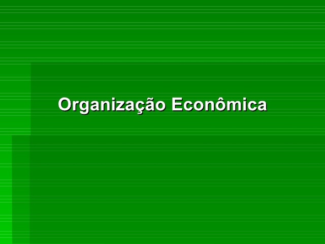 Mudanças Profundas na Organização Econômica Chinesa