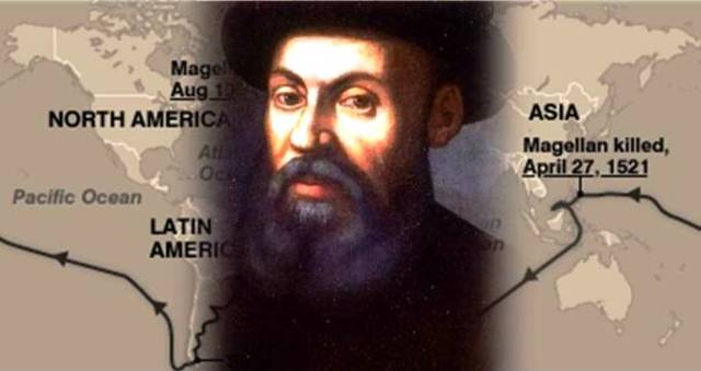ferdinand magellan becomes the first person to circumnavigate the world
