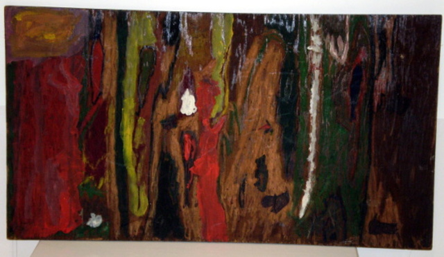 Escritora  Clarice Lispector, pintura de seu livro:"Água Viva".