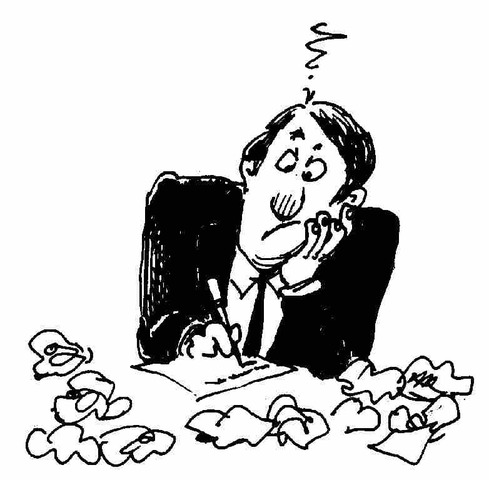 Lee Has Writer's Block