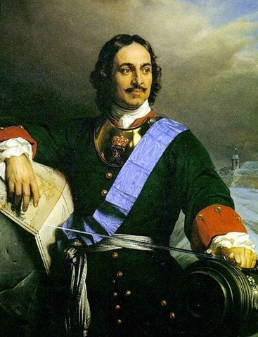 Peter the great westernized Russia