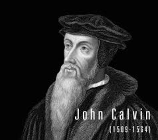 John Calvin's beliefs established the idea of predestination.