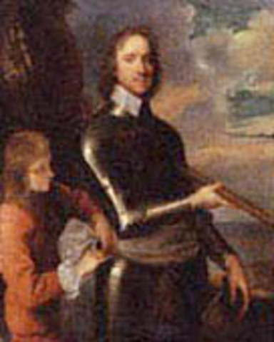 Oliver Cromwell wins English Civil War and executes Charles i