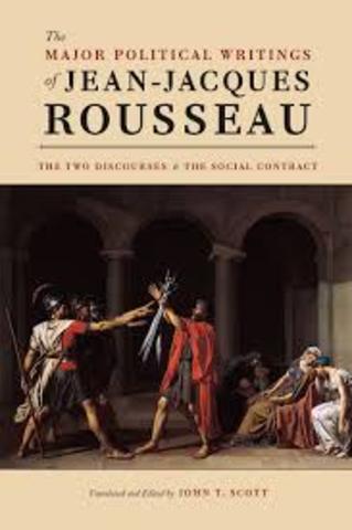 Jean-Jacques Rousseau wrote the social contract