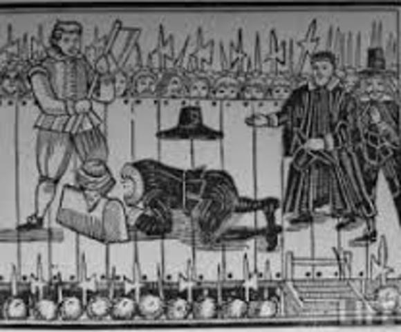 Cromwell wins the English Civil War and executes Charles I