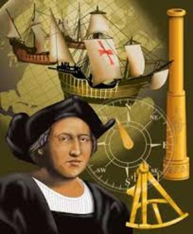 Columbus' first voyage