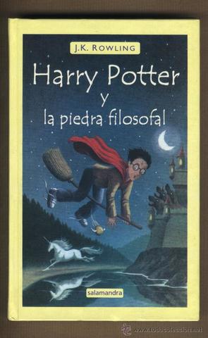 Harry Potter y la Piedra Filosofal.