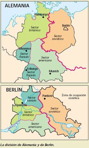 La división de Alemania