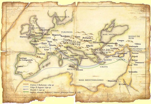 Jerusalem: "Tierra Sagrada" para los Cristianos y los Musulmanes.