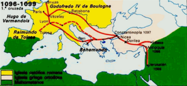 LAS PRINCIPALES CRUZADAS.