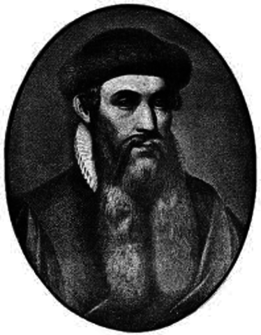 Gutenburg esyablished the printing press